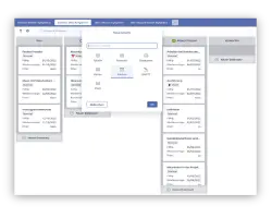 A screenshot of ninox showing the user editing ninox views.
