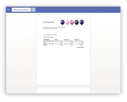 A screenshot of ninox showing the page printing functionality.